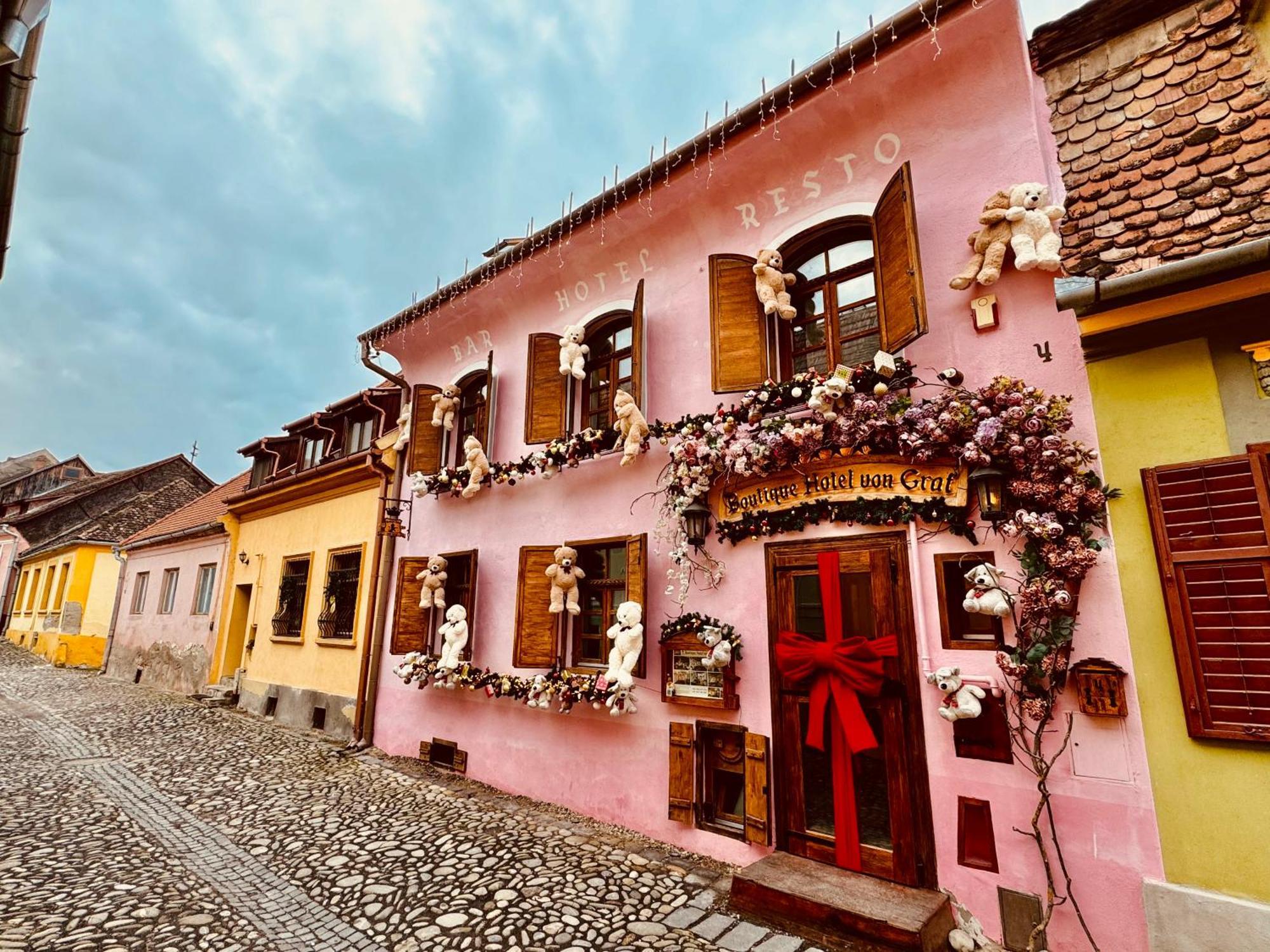 Boutique Hotel Von Graf Sighisoara Ngoại thất bức ảnh